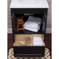 Hanleigh 24 in. Vanity with Shaker Doors in Dark Horse